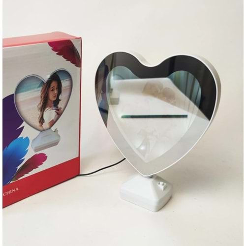 ALVİN IŞIKLI ÇERÇEVE KALPLİ