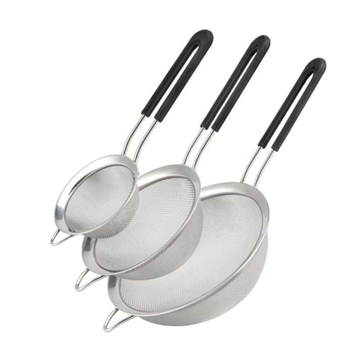 ALVİN 3LÜ SİLİKON SAPLI SÜZGEÇ