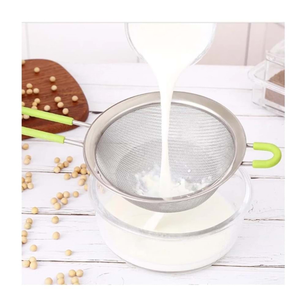 ALVİN SİLİKON SAPLI SÜZGEÇ 16CM