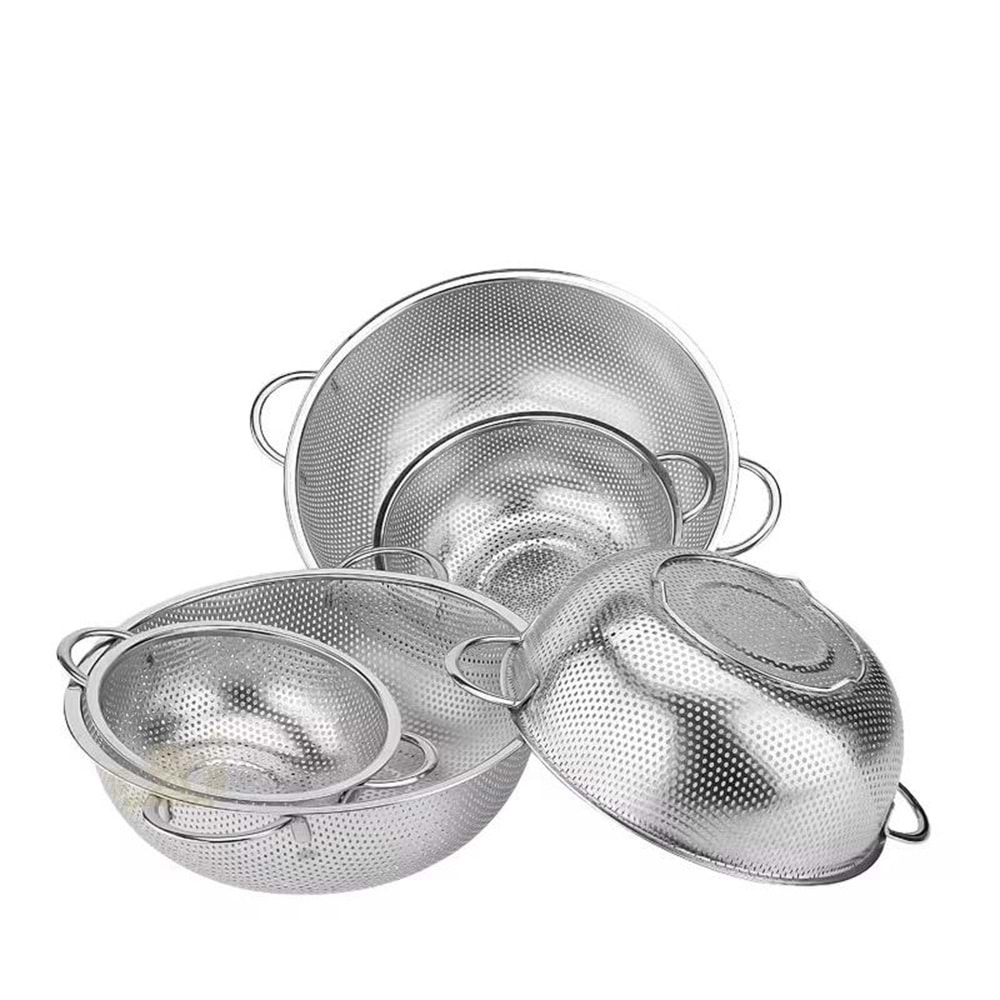 ALVİN SAPLI ÇELİK SÜZGEÇ 31.5CM