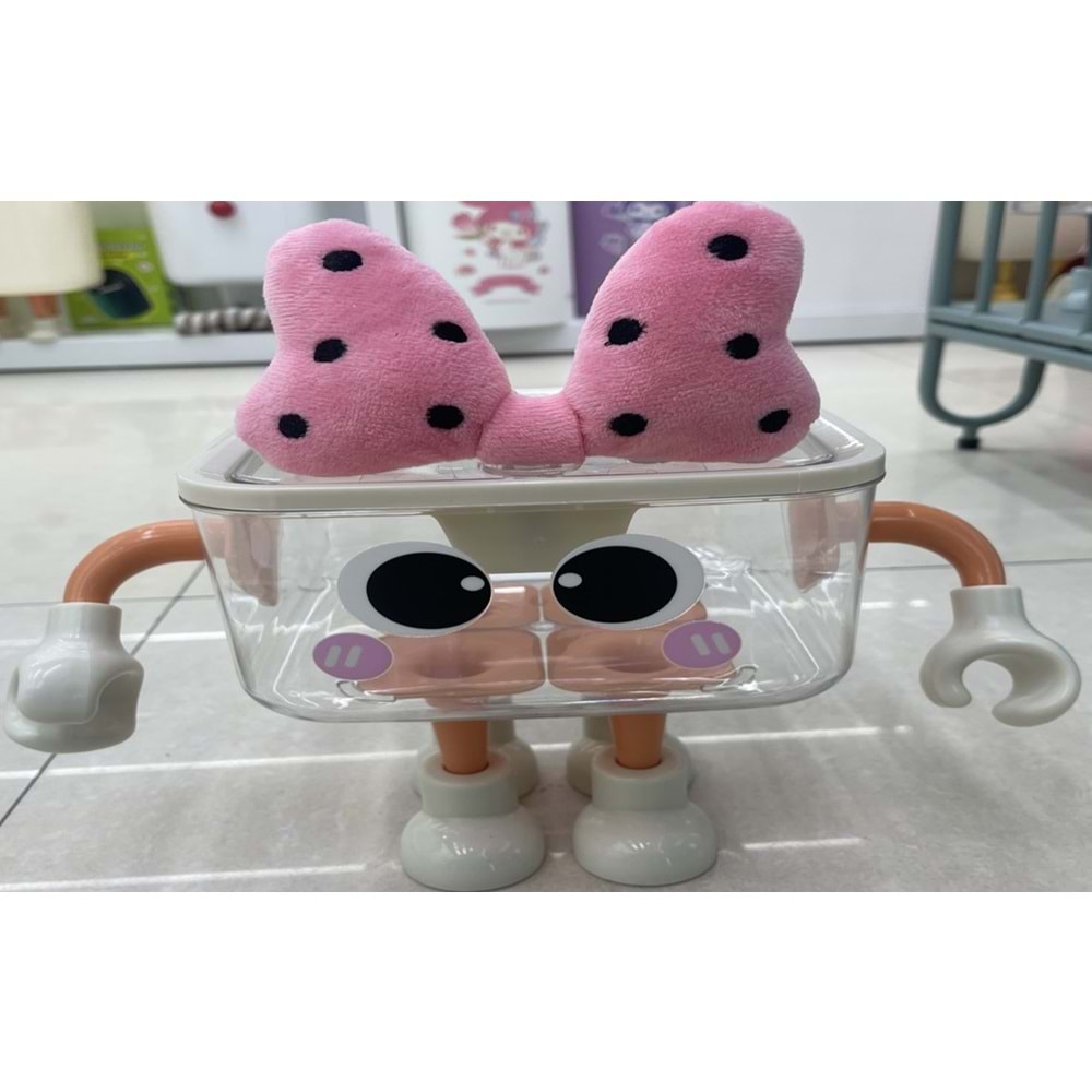 ALVİN PELUŞLU KAPAKLI SEVİMLİ KUTU