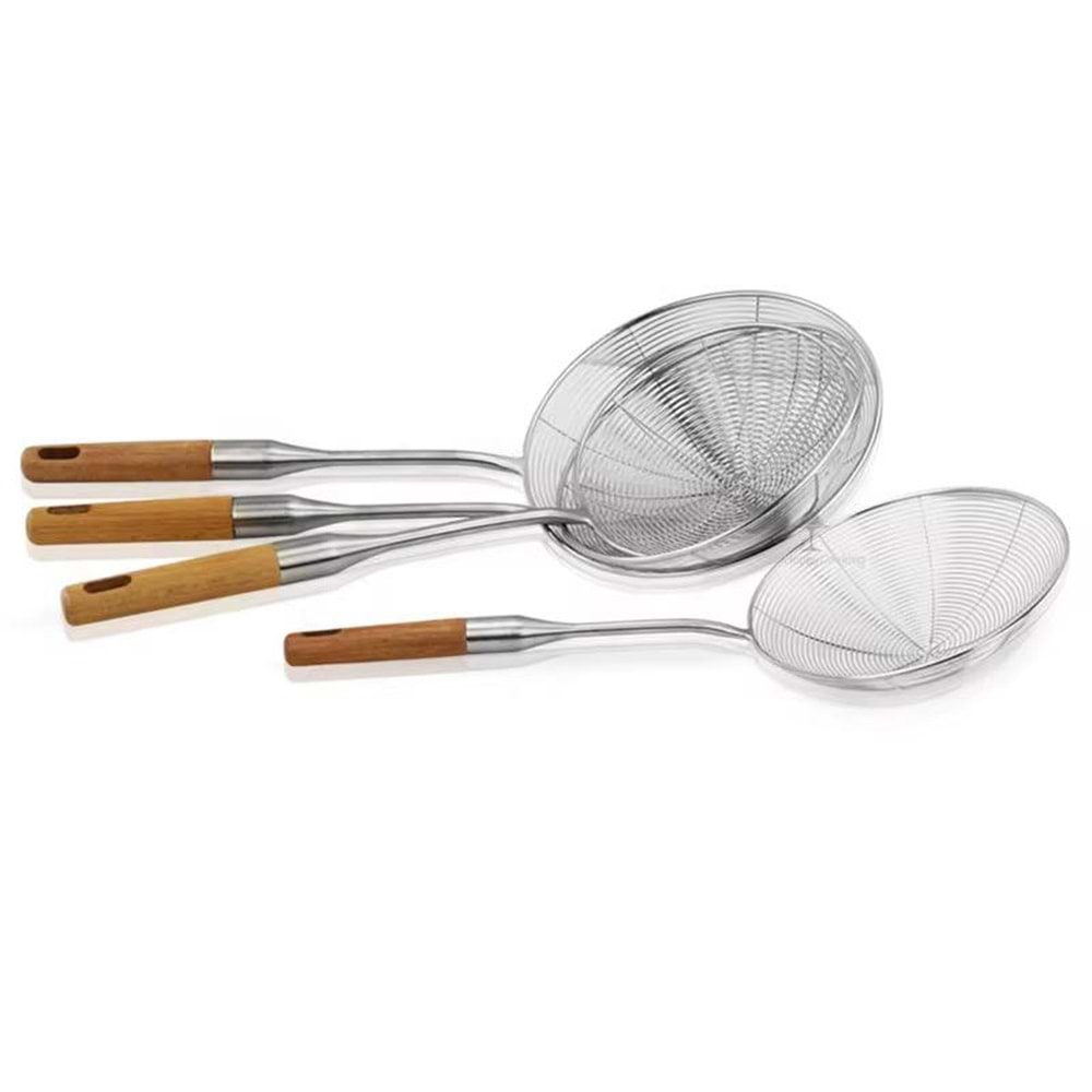 ALVİN BAMBU SAPLI KEVGİR BÜYÜK