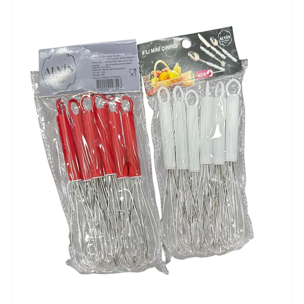 ALVİN KÜÇÜK ÇIRPICI 6LI