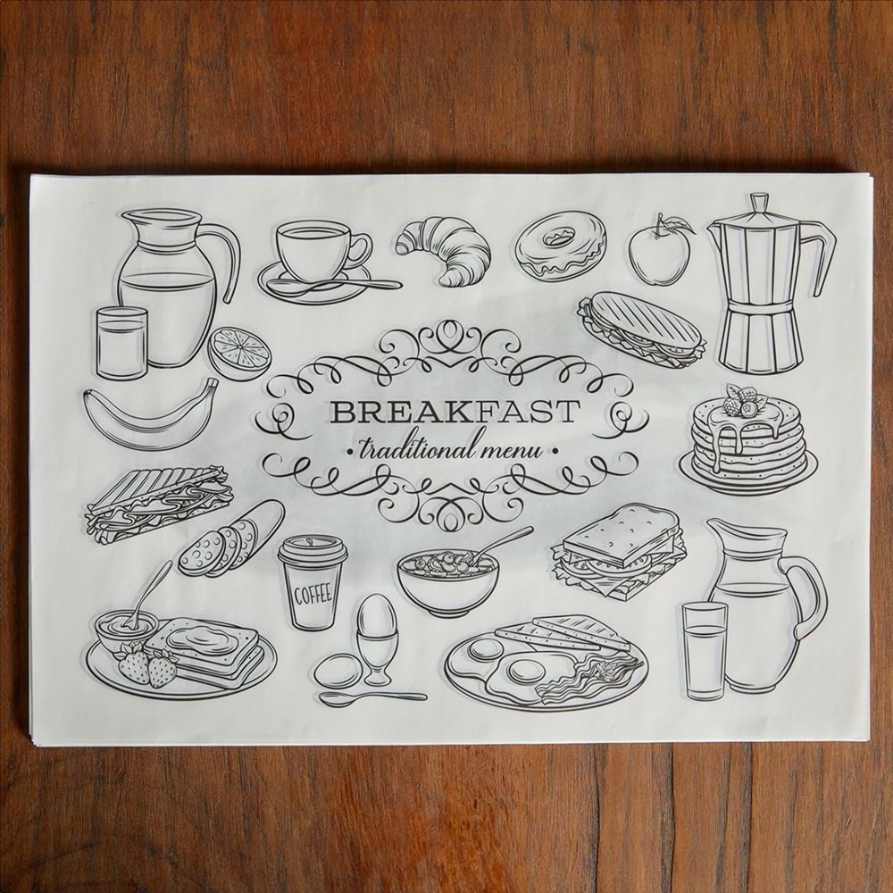 ALVİN YAĞLI SUNUM KAĞIDI BEYAZ